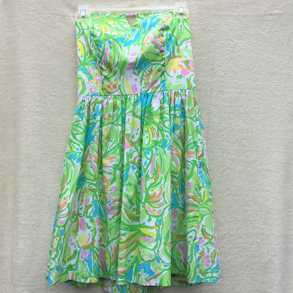 Lilly Pulitzer Dresses & Skirts - Lilly Pulitzer strapless dress